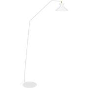 Lampadaires Tosel lampadaire liseuse articulé métal blanc