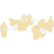 Lustres, suspensions et plafonniers Tosel Lustre multi bras métal blan...