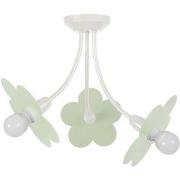 Lustres, suspensions et plafonniers Tosel Lustre multi bras métal blan...