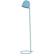 Lampadaires Tosel lampadaire liseuse articulé métal bleu