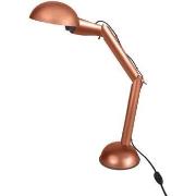 Lampes de bureau Tosel Lampe de bureau articulé bois cuivre