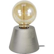 Lampes de bureau Tosel Lampe de chevet conique bois gris