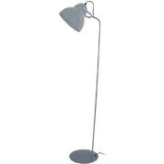 Lampadaires Tosel lampadaire liseuse articulé métal gris