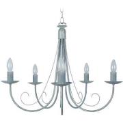 Lustres, suspensions et plafonniers Tosel Lustre multi bras métal gris...