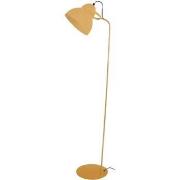 Lampadaires Tosel lampadaire liseuse articulé métal jaune