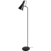 Lampadaires Tosel lampadaire liseuse articulé métal noir