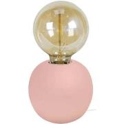 Lampes de bureau Tosel Lampe de chevet globe bois rose