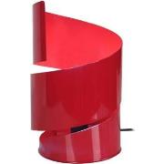 Lampes de bureau Tosel Lampe de chevet géométrique métal rouge