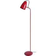 Lampadaires Tosel lampadaire liseuse articulé métal rouge