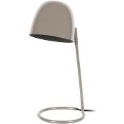 Lampes de bureau Tosel Lampe de bureau droit métal taupe