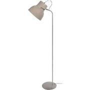 Lampadaires Tosel lampadaire liseuse articulé métal taupe