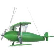 Lustres, suspensions et plafonniers Tosel Suspension avion bois vert