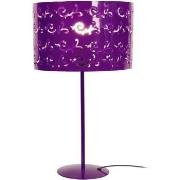 Lampes de bureau Tosel Lampe a poser droit métal violet