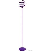 Lampadaires Tosel Lampadaire droit métal violet