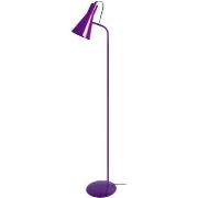 Lampadaires Tosel lampadaire liseuse articulé métal violet