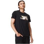 T-shirt Capslab T-shirt homme col rond Dragon Ball Z Saiyan