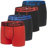 Boxers Freegun Lot de 4 boxers garçon en Coton