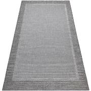 Tapis Rugsx Tapis SIZAL BOHO 46201575 Cadre gris 120x170 cm