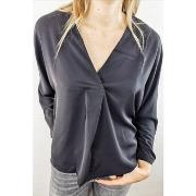 T-shirt Jeunes Et Jolies Blouse Noire Lagos