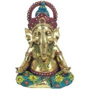 Statuettes et figurines Signes Grimalt Figure Ganesha Yoga