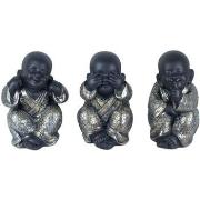 Statuettes et figurines Signes Grimalt Bouddha Ne Voit Pas-Parler Set ...