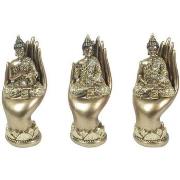 Statuettes et figurines Signes Grimalt Bouddha Sur La Main 3 Dif