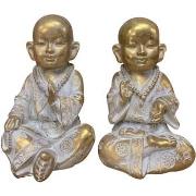 Statuettes et figurines Signes Grimalt Bouddha Set 2 Unités