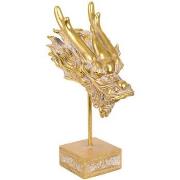 Statuettes et figurines Signes Grimalt Ornement Dragon Avec Base