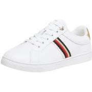 Baskets basses Tommy Hilfiger Baskets femme Ref 59098 YBS Blanc