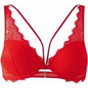 Rembourrés Morgan Soutien-gorge ampliforme coque moulée rouge Sophia