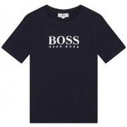 T-shirt enfant BOSS Tee shirt junior bleu marine J25P13/849 - 12 ANS