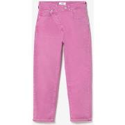 Jeans Le Temps des Cerises Cosy boyfit 7/8ème jeans violet rose