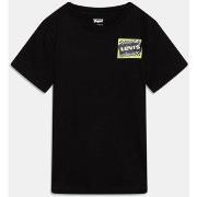 T-shirt enfant Levis 9EH897 ILLUSION LOGO-023 BLACK