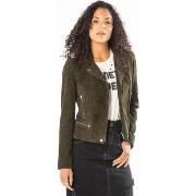 Veste Daytona VELA GOAT SUEDE KHAKI