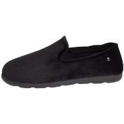 Chaussons Isotoner Chaussons Charentaises homme Ref 54588 Noir