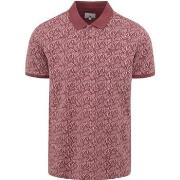T-shirt State Of Art Polo Imprimé Rose