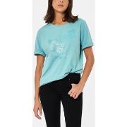 T-shirt Kaporal - T-shirt manches courtes - turquoise