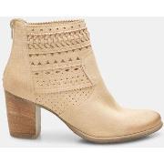 Boots Bata Bottines pour femme en cuir velours