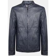 Veste Bata Veste motarde pour homme effet cuir