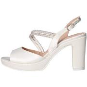 Sandales Chiara Firenze Niky2800 santal Femme Blanc