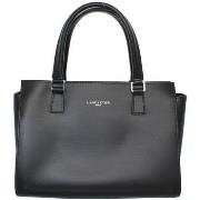 Sac à main LANCASTER Sac a main en cuir Ref 38651 Noir 29*21*13 cm