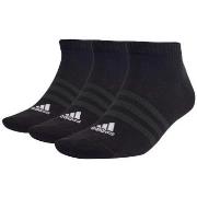 Chaussettes adidas LOT DE 3 PAIRES DE CHAUSSETTES T SPW LOW - BLACK WH...