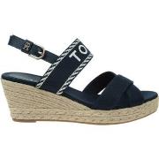 Sandales Tommy Hilfiger Seasonal Webbing Mid Wedge