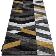 Tapis Rugsx Tapis ALTER Bax des rayures or 80x150 cm