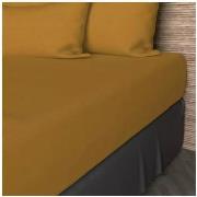 Draps housse Soleil D'Ocre Coton 57 Fils