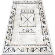 Tapis Rugsx Tapis ANTIKA 125 tek, cadre moderne, lavable 120x170 cm