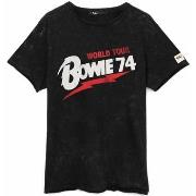 T-shirt David Bowie 1974 World Tour