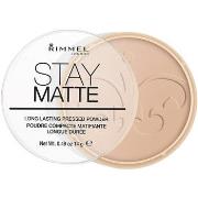 Blush &amp; poudres Rimmel London Stay Matte Pressed Powder 005-silky ...