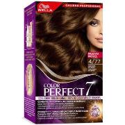 Colorations Wella Color Perfect 7 100% Cobertura De Canas 4/77-castaño...