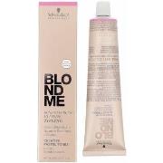 Colorations Schwarzkopf Blondme Blonde Toning brown Mahogany